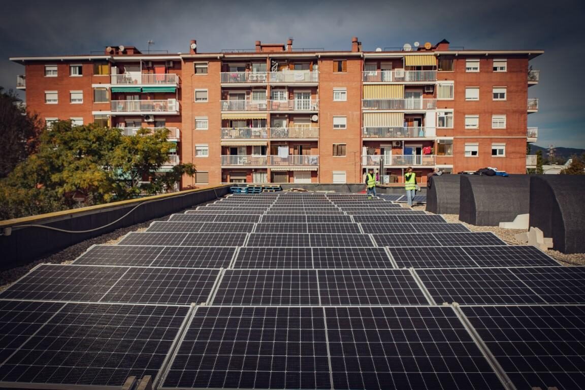 Sostre fotovoltaic d'Energia del Prat