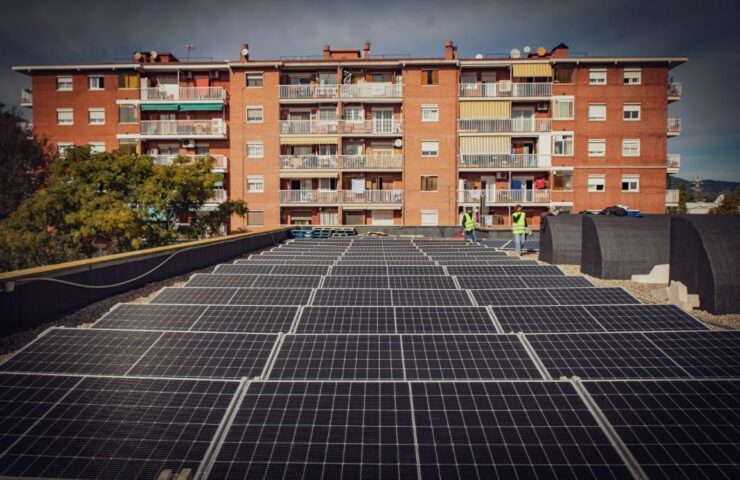 Sostre fotovoltaic d'Energia del Prat